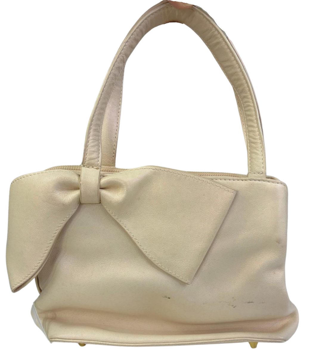 Furla Vintage Bow Accent Mini Handbag