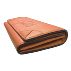 MCM Aren Large Logo Continental Flap Wallet