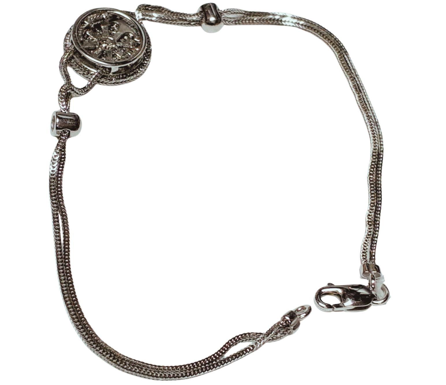 750 White Gold Bracelet 3.8GM