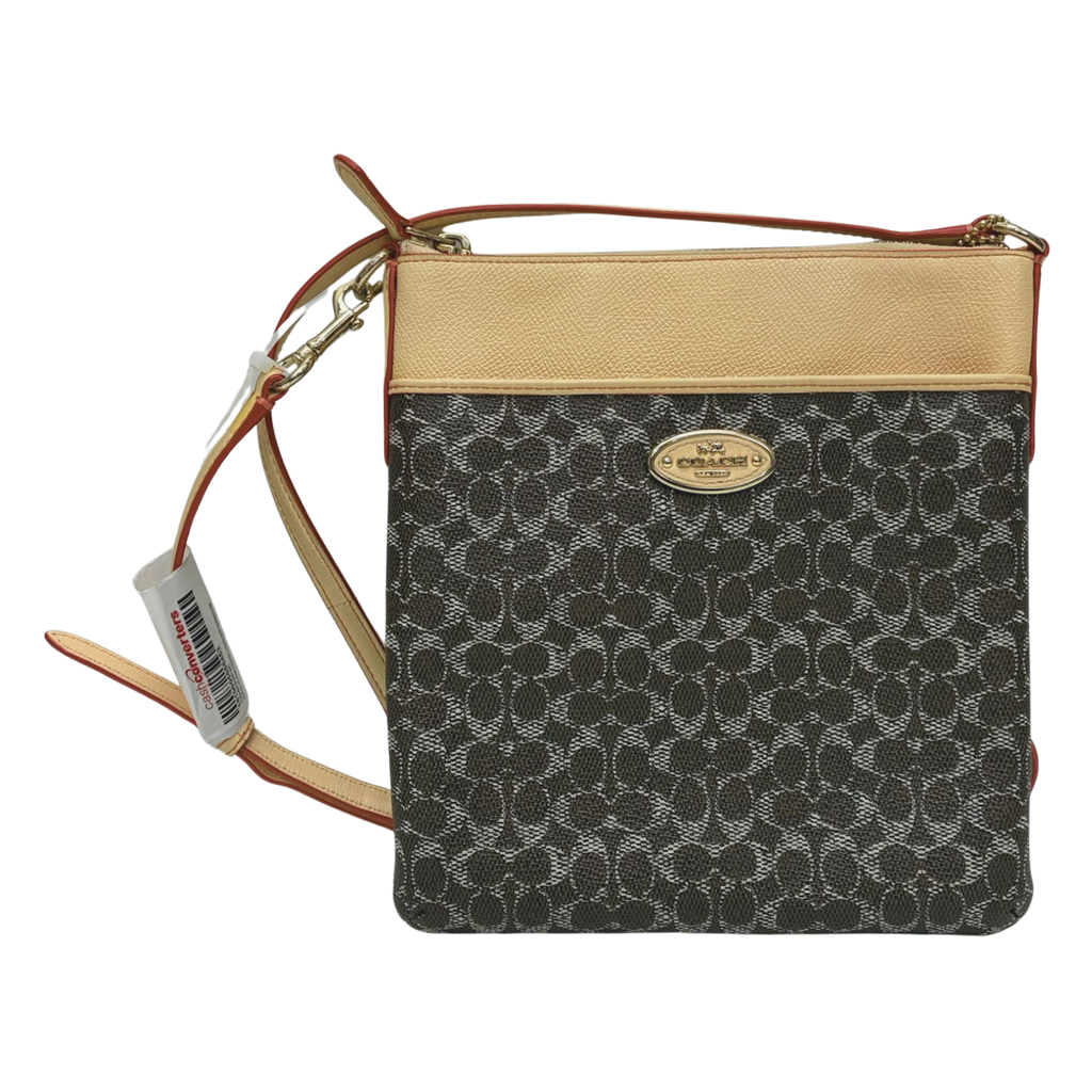 Coach Signature Zip Crossbody Bag