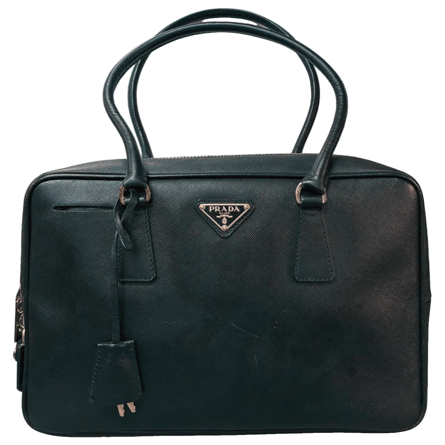 Prada Saffiano Lux Bauletto Bag