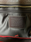 Coach Brown Leather Tote Bag Hampton Pebbled F06S 10213