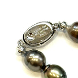 Silver (G.SV Button) Baroque South Sea Pearl Necklace