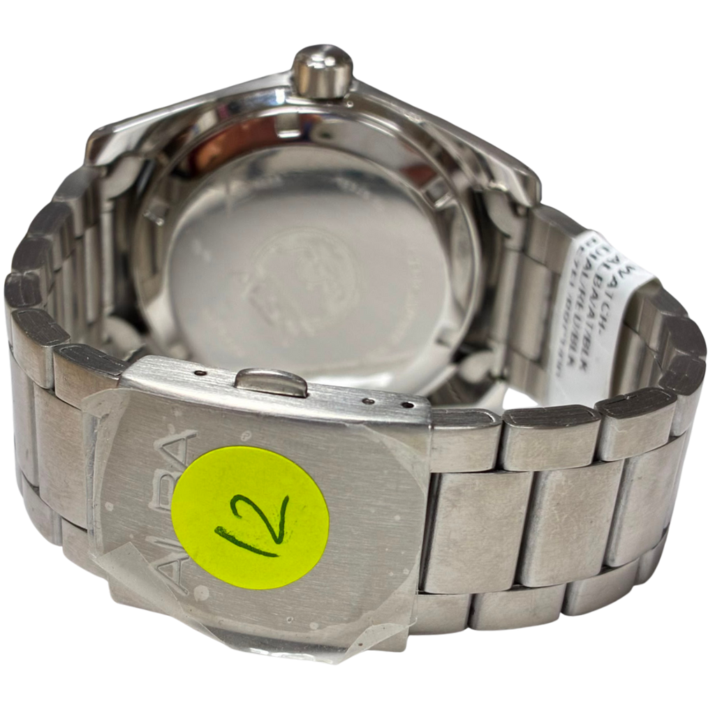 ALBA Al4293X1 Stainless Steel Analog Black Dial Mens Watch