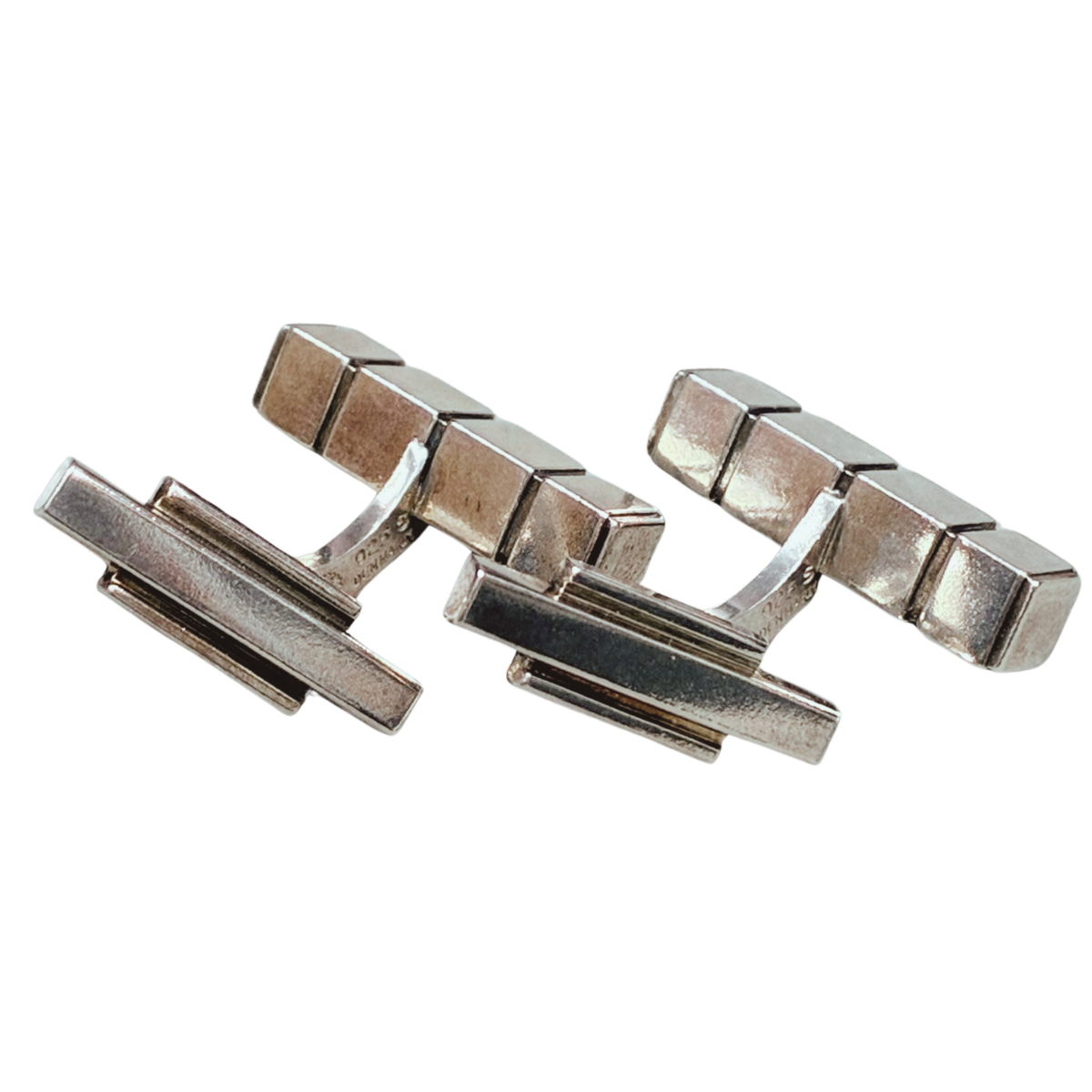 Georg Jensen Sterling Silver Cufflinks Design No 64 14.1G