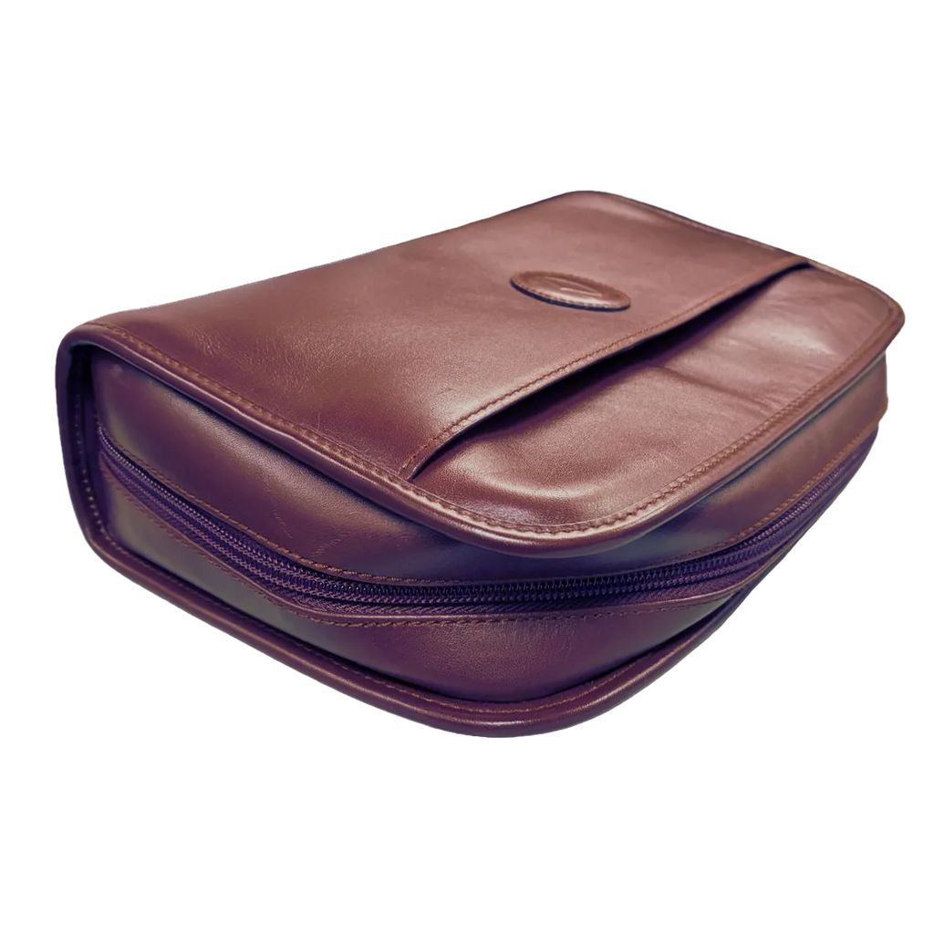 Cartier Must Line Burgundy Leather Clutch Bag