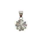 750WG Textured Cluster Bead Pendant 1.4GM