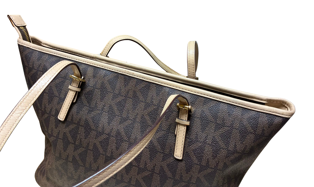 Michael Kors GTVT2B Jet Set PVC Travel Tote Bag
