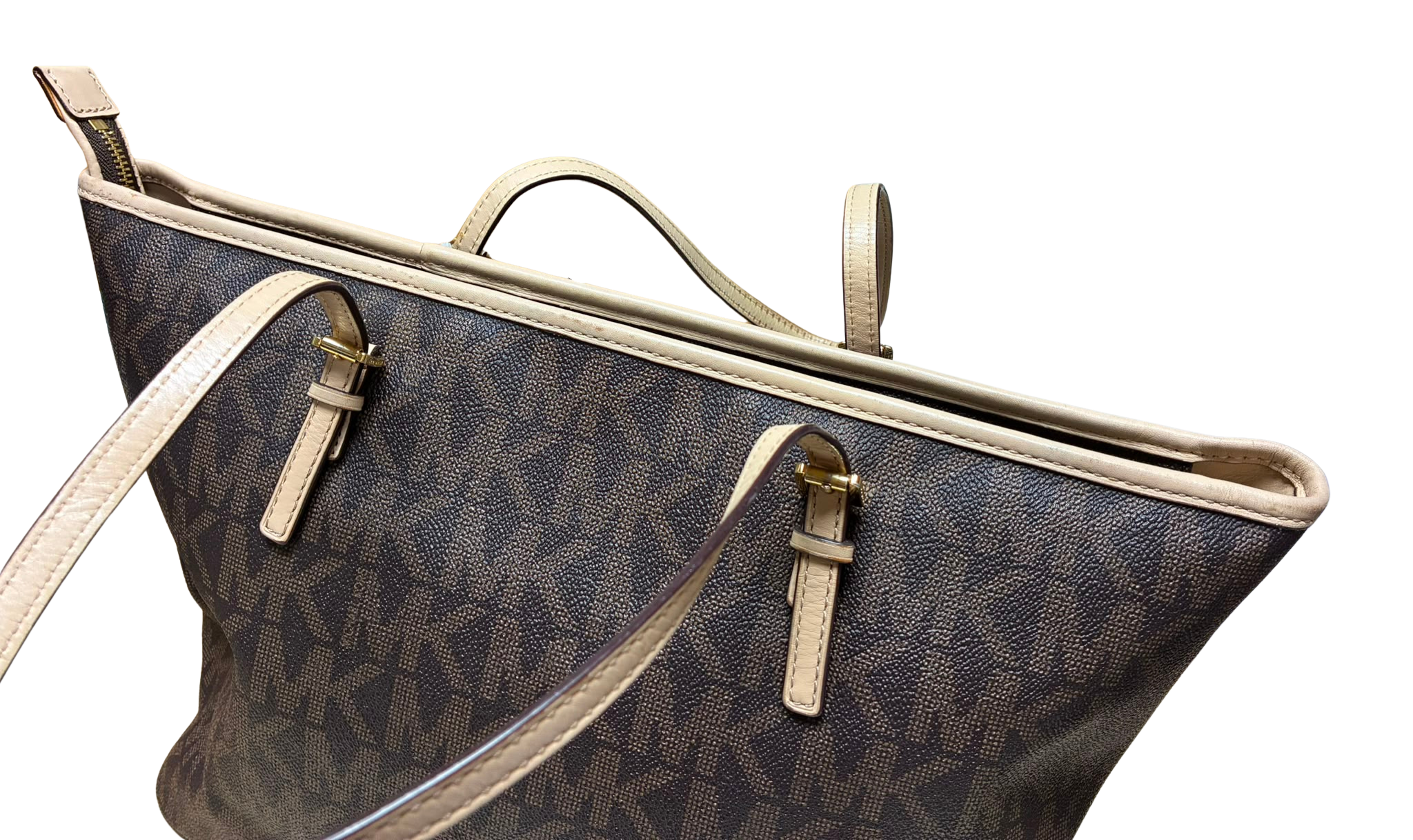 Michael Kors GTVT2B Jet Set PVC Travel Tote Bag