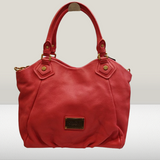 Marc by Marc Jacobs Pink Leather Classic Q Francesca Shoulder Bag