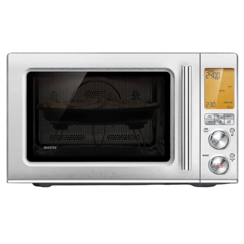 Breville BMO870BSS The Combi Wave 3in1 Microwave Oven Brushed Stainless Steel Main image