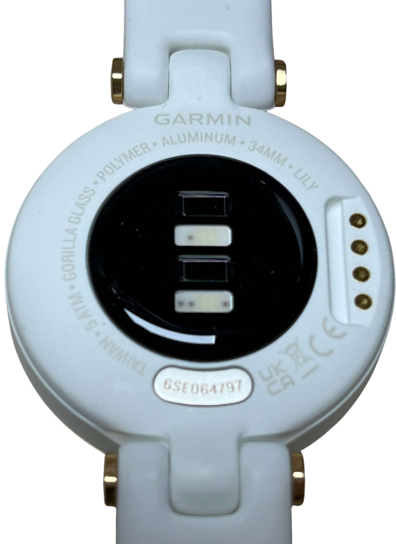Garmin GM0100238450 Lily Sport Edition Smartwatch WhiteCreamGold