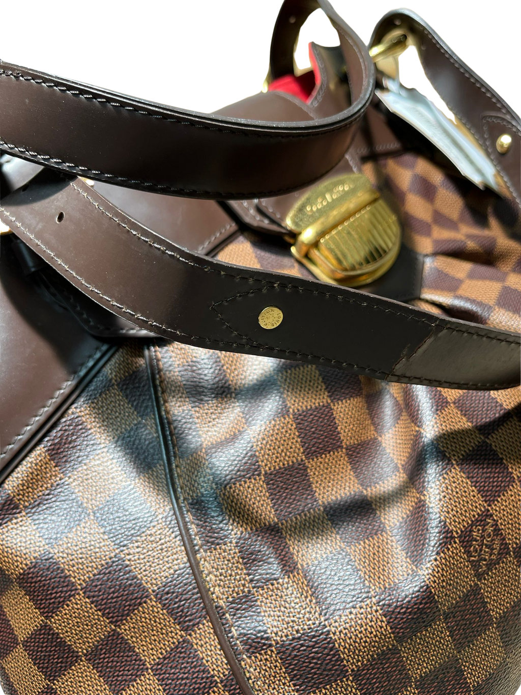 Louis Vuitton 2011 Leather Sistina Shoulder Bag