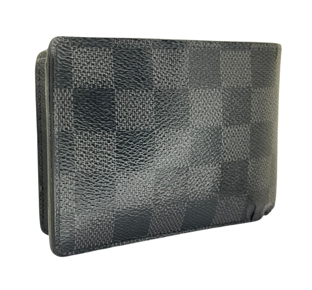 Louis Vuitton Multiple Slender Wallet Damier Graphite Canvas