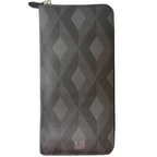 Dunhill L20P232 Long Cadogan Printed Zip Around Wallet