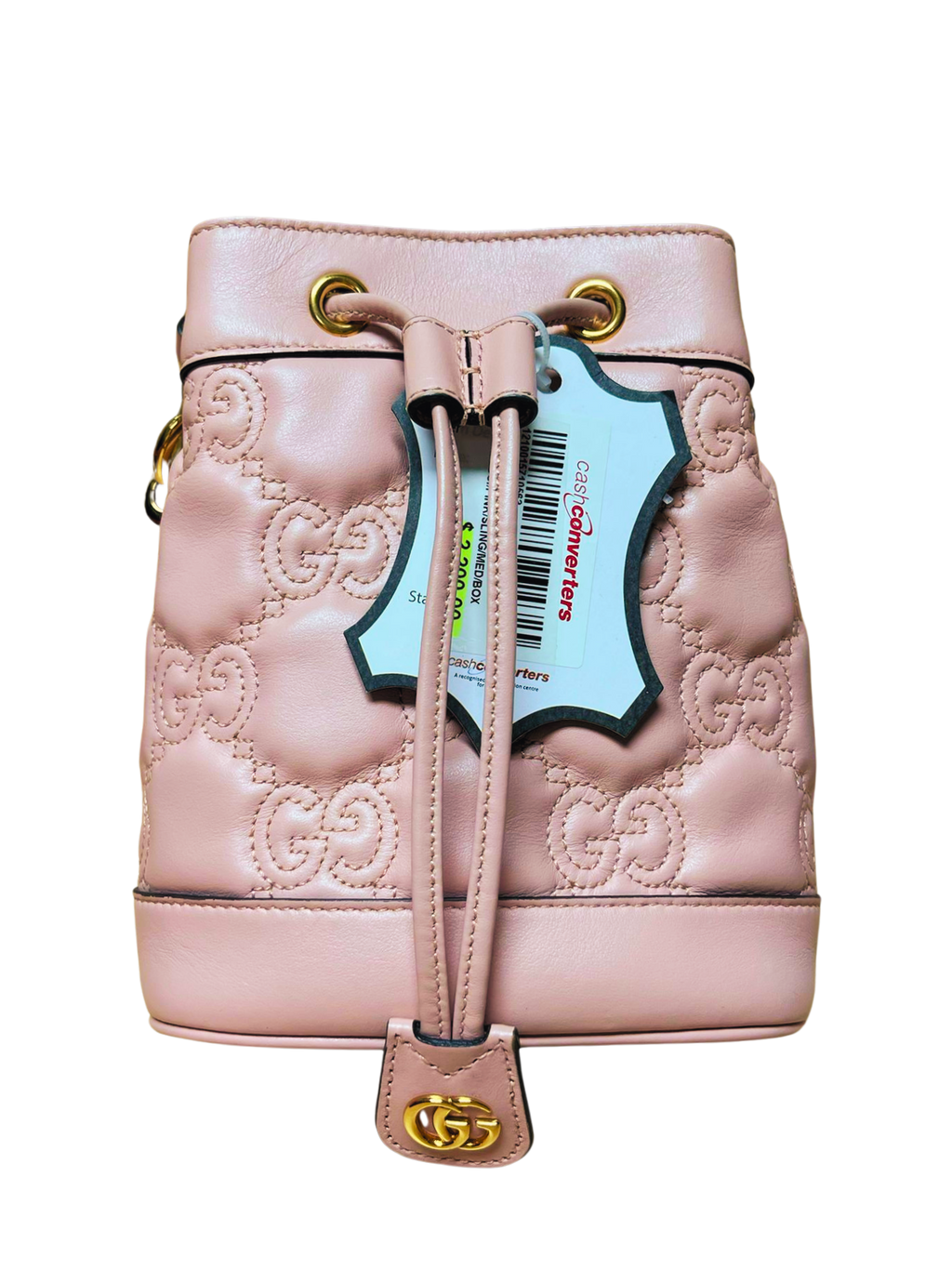 Gucci GG Matelassé Bucket Bag
