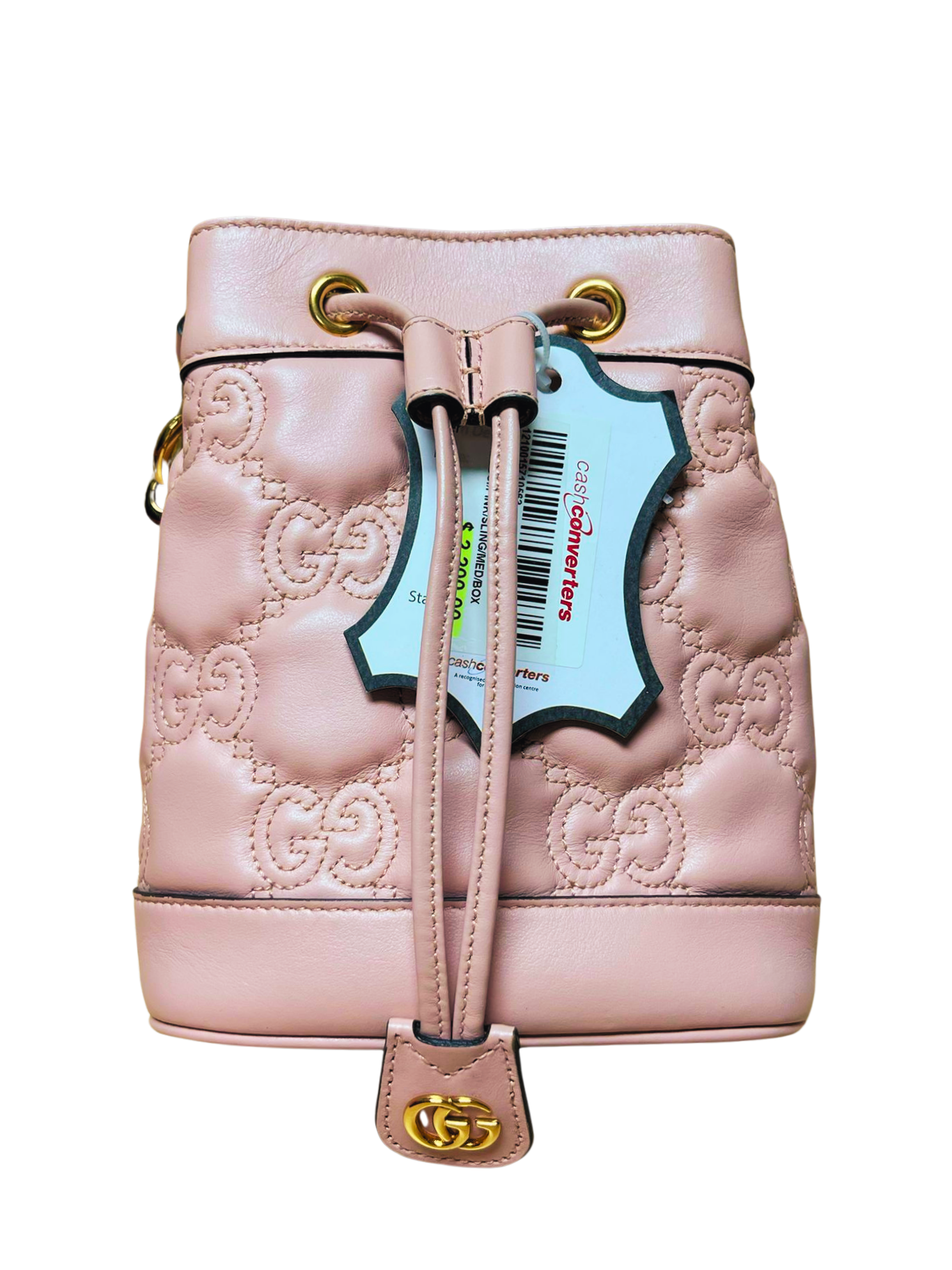 Gucci GG Matelassé Bucket Bag