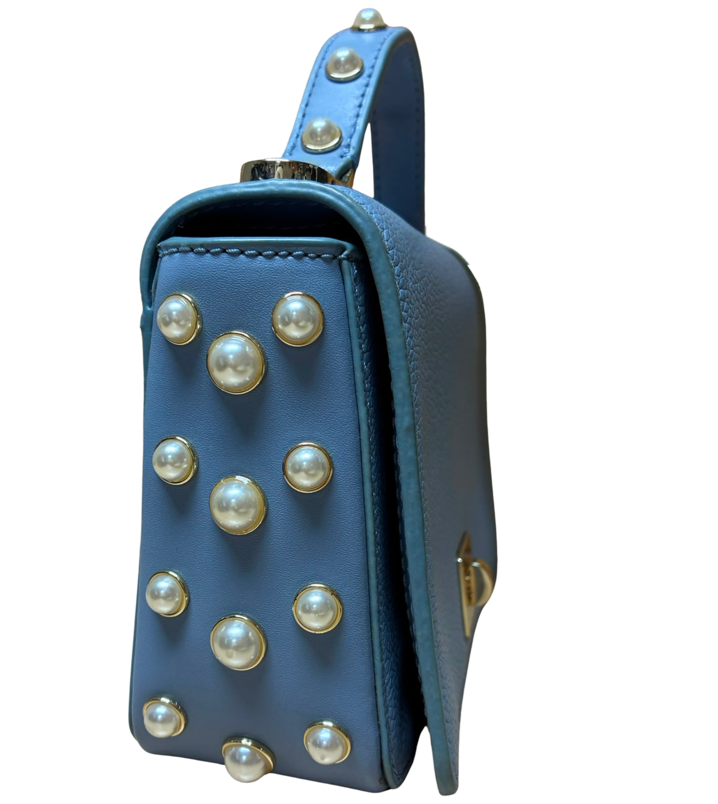 Kate Spade Maisie Serrano Place Pearl Purse Crossbody Blue WKRU5673