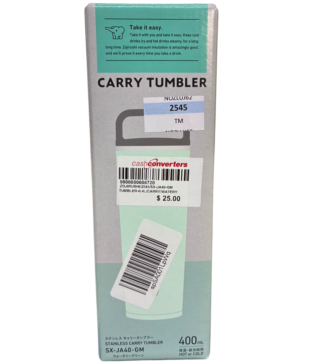 Zojirushi SXJA40GM Carry Tumbler 400mL Watery Green