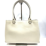 Kate Spade Cream Leather Tote Bag