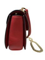 Bonia Canvas Sling Red Bag