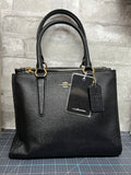 Coach Crossgrain Leather Carryall Handbag