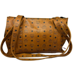 MCM Visetos Monogram Heritage Tote Bag