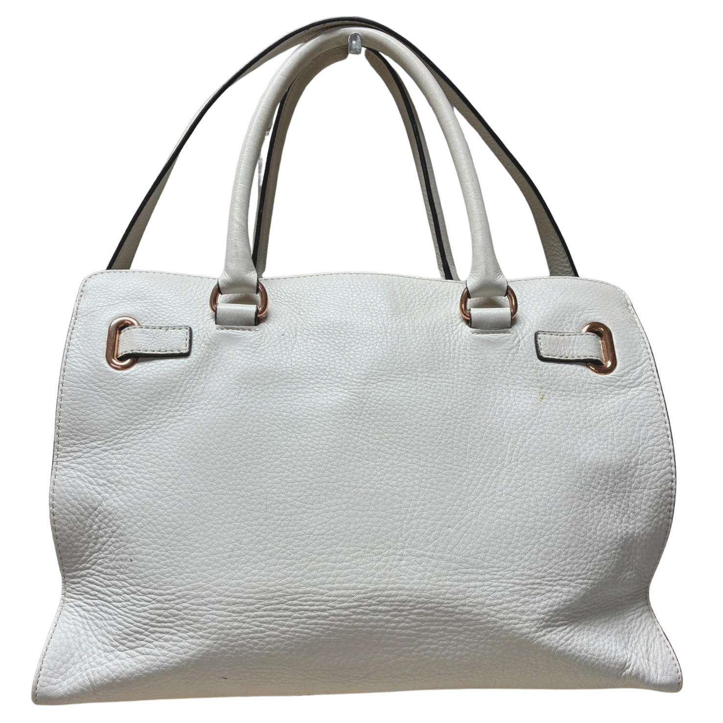 Michael Kors Hamilton East West Large Satchel Ivory Secondary image