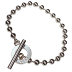 Gucci Ball Chain Bracelet SV925 16.1G 19CM