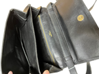 Vintage Lancel Paris Black Leather Shoulder Bag