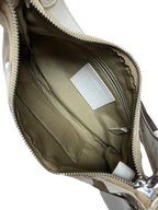 Coach Signature Stripe Demi Shoulder Bag  F19218