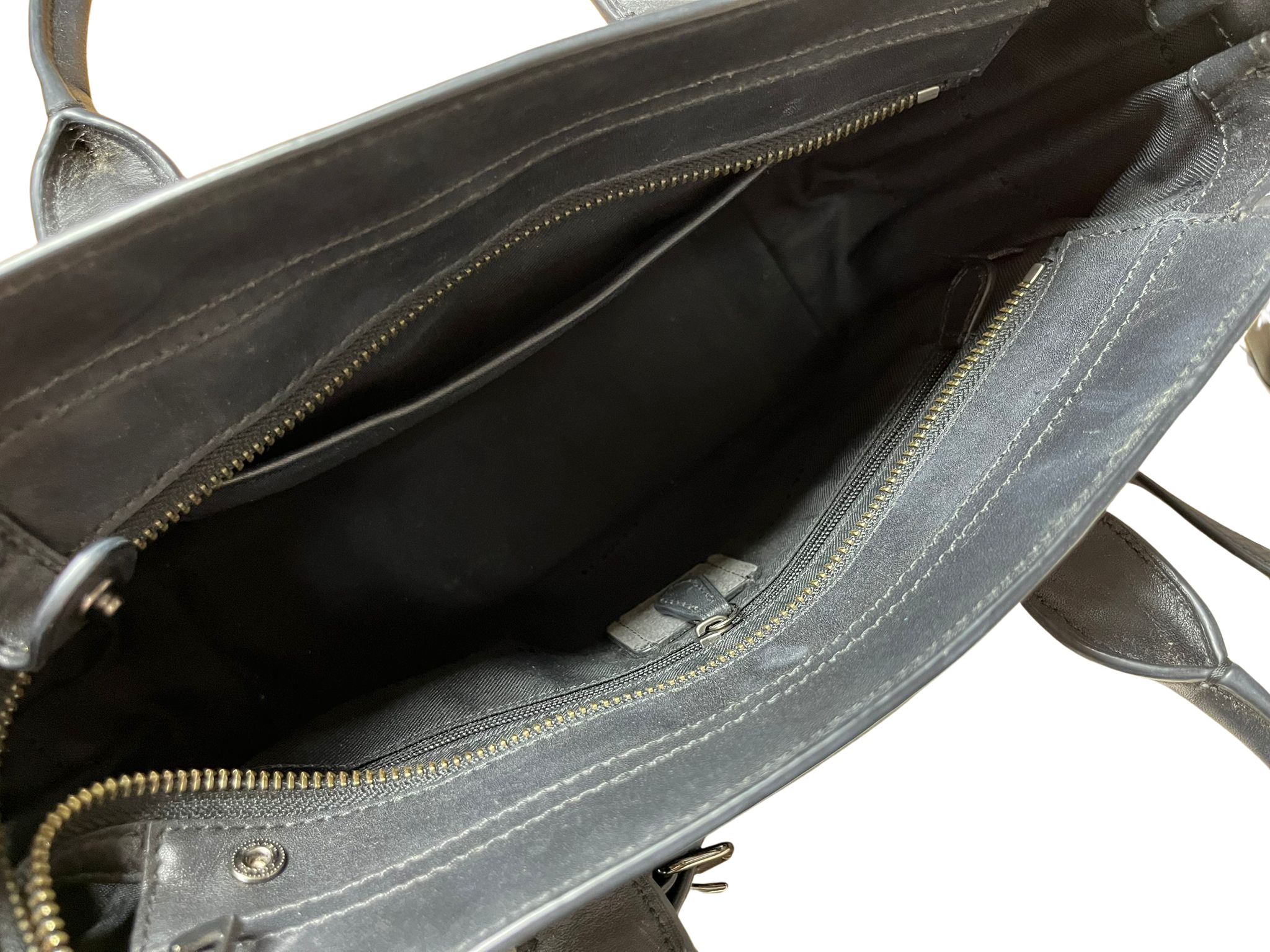 Coach Swagger 27 Black Leather Handbag