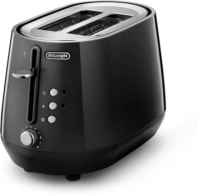 DeLonghi Eclettica Bold Black Toaster