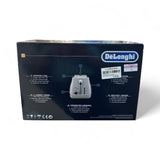 DeLonghi Icona Vintage TOV2003BG 2 Slice Toaster With Lid Beige