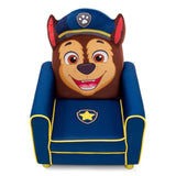 Delta Children Figural Upholstered Kids Chair, Nick Jr. PAW Patrol Chase