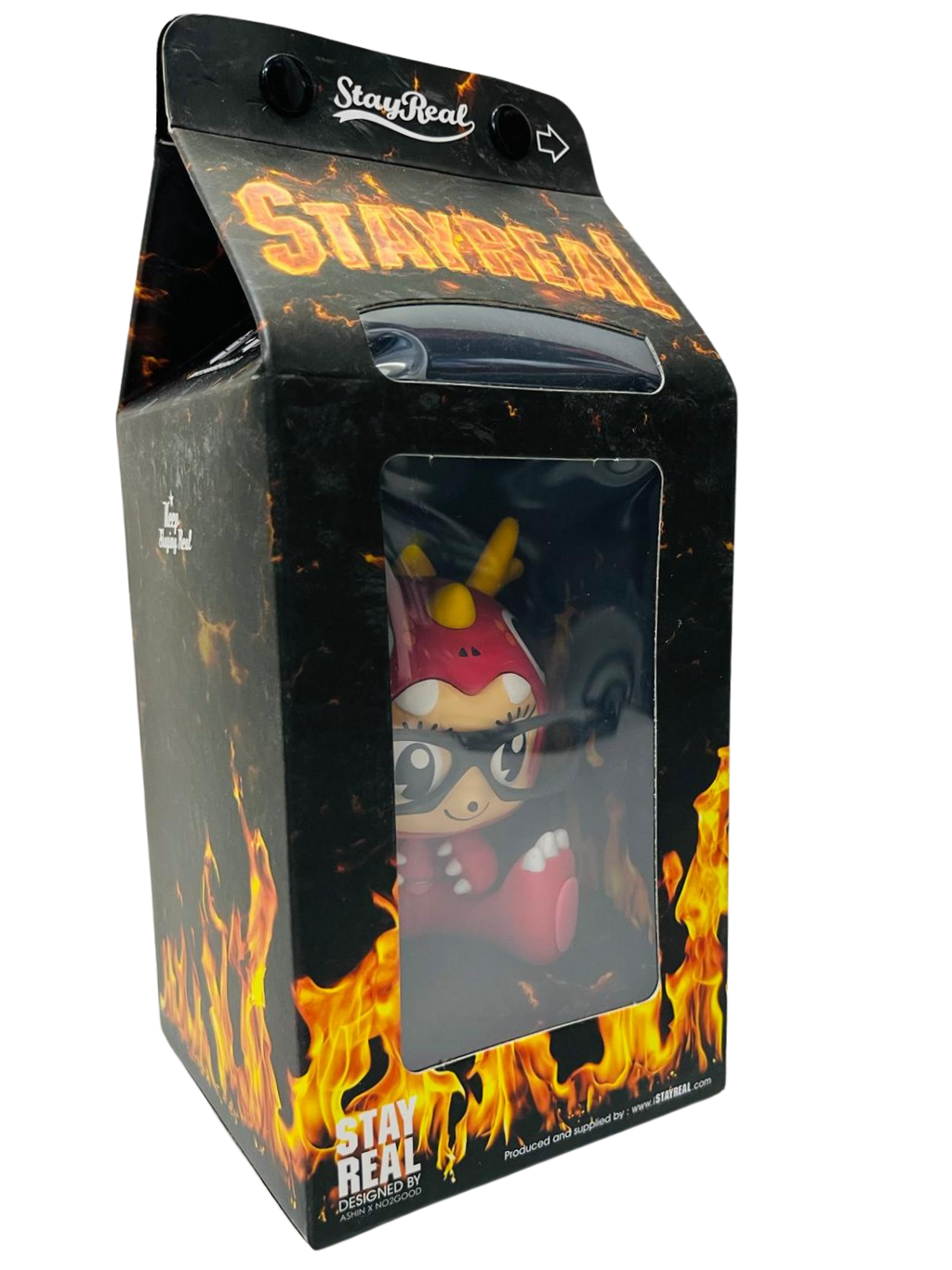 Stay Real Crouching Mouse Hidden Dragon Doll Red
