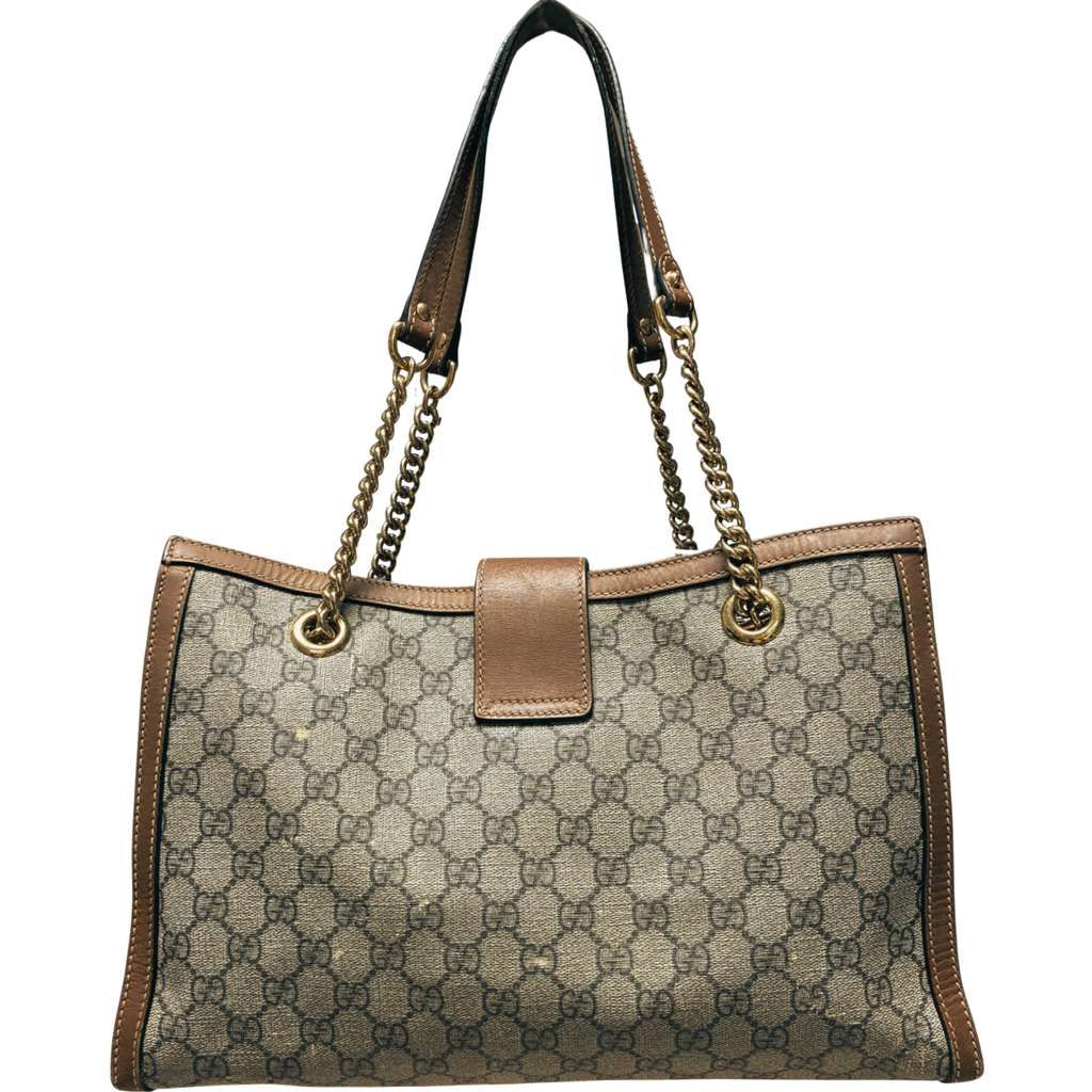 Gucci Padlock Medium GG Supreme Tote