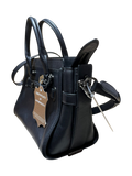 Coach Swagger 27 Black Leather Handbag