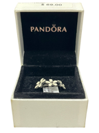 Pandora Triple Daisy Sterling Silver Ring