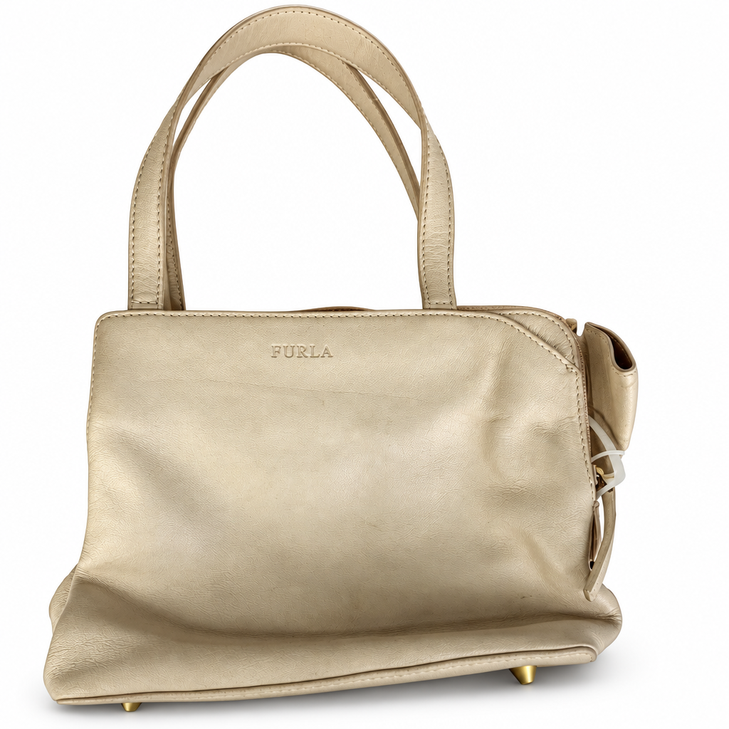 Furla Vintage Bow Accent Mini Handbag