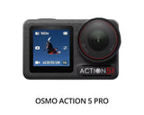 DJI Osmo Action 5 Pro Standard Combo - 1/1.3inch sensor&stunning low light imaging | 10bit& DLog M Color Performance | Waterproof up to 20m