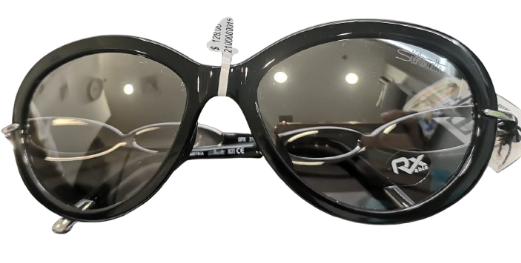 RX Silhouette Black frame Sunglasses