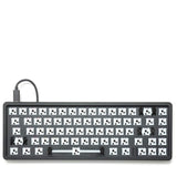 DROP ALT High-Profile Mechanical Keyboard 65% Aluminum Frame Barebones, Black