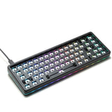 DROP ALT High-Profile Mechanical Keyboard 65% Aluminum Frame Barebones, Black