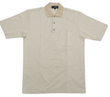 Dunhill 100% Mercerised Cotton Beige Polo T-shirt