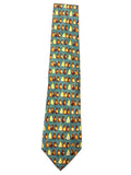 Dunhill Necktie Green/Yellow