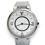 Louis Vuitton Tambour Slim Q1E01 Quartz Watch Ladys 33mm