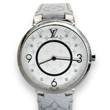 Louis Vuitton Tambour Slim Q1E01 Quartz Watch Lady's 33mm