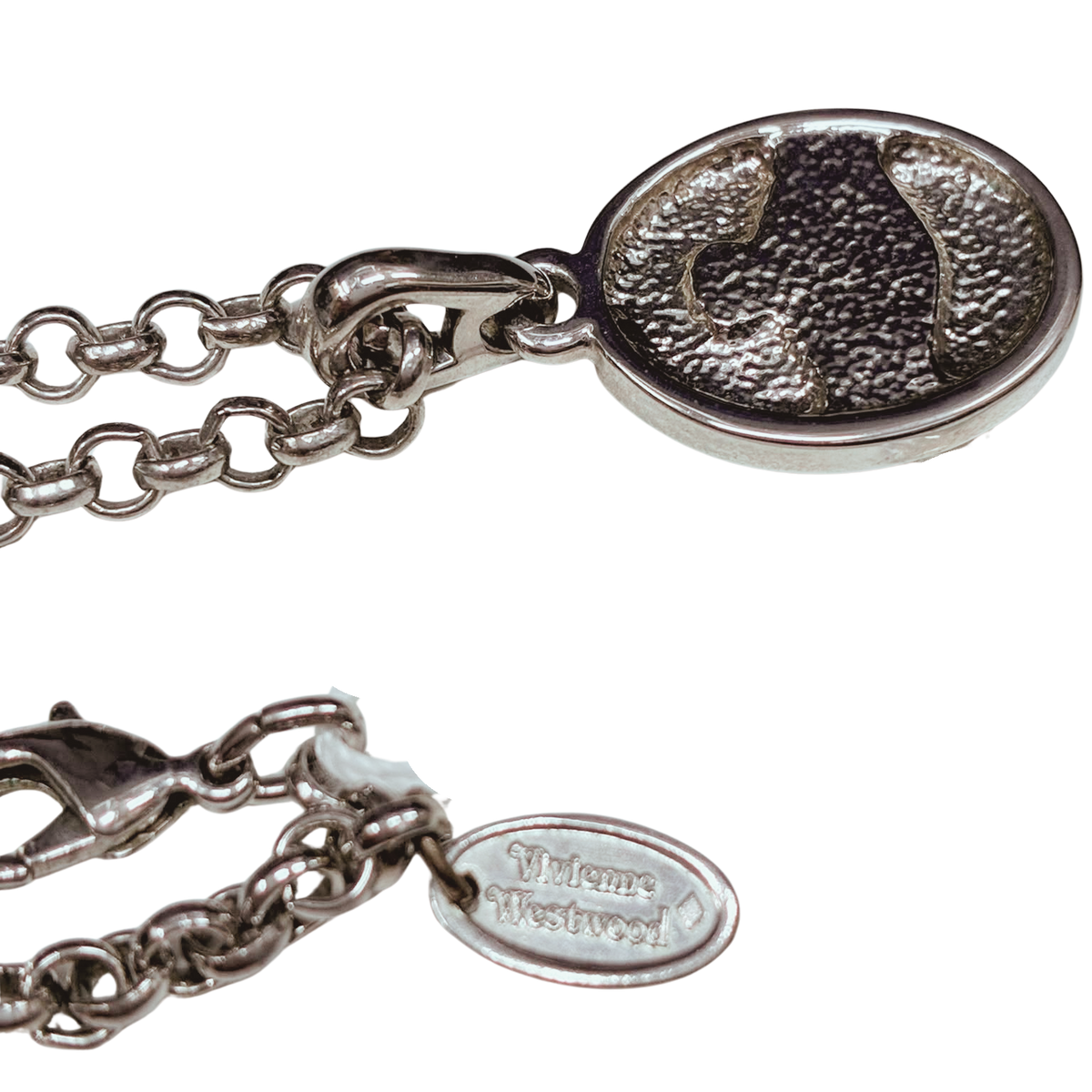 Vivienne Westwood Seal Pendant Necklace 40CM