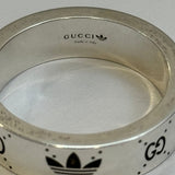 Gucci x Adidas 925 Silver Ring